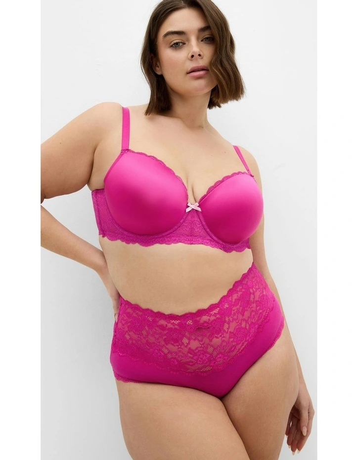 Iris Cotton Hi Brief 3 Pack in Multi image 4