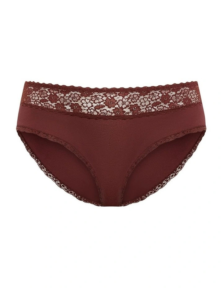 Iris Cotton Cheeky Panty 3 Pack in Multi image 3