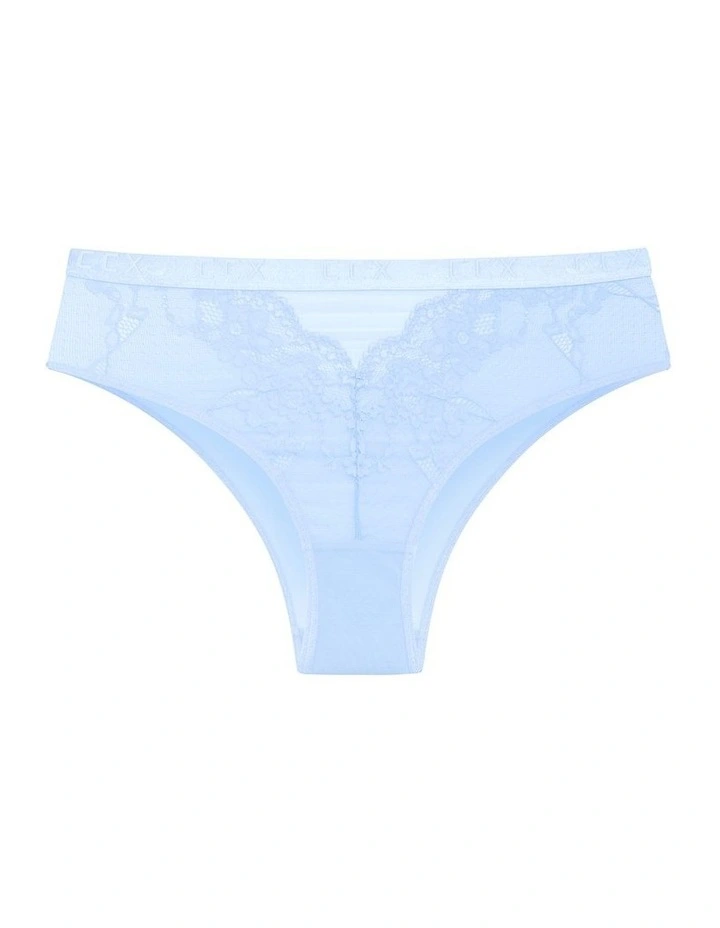 Signature Lace Cheeky Panty in Angel Blue image 3