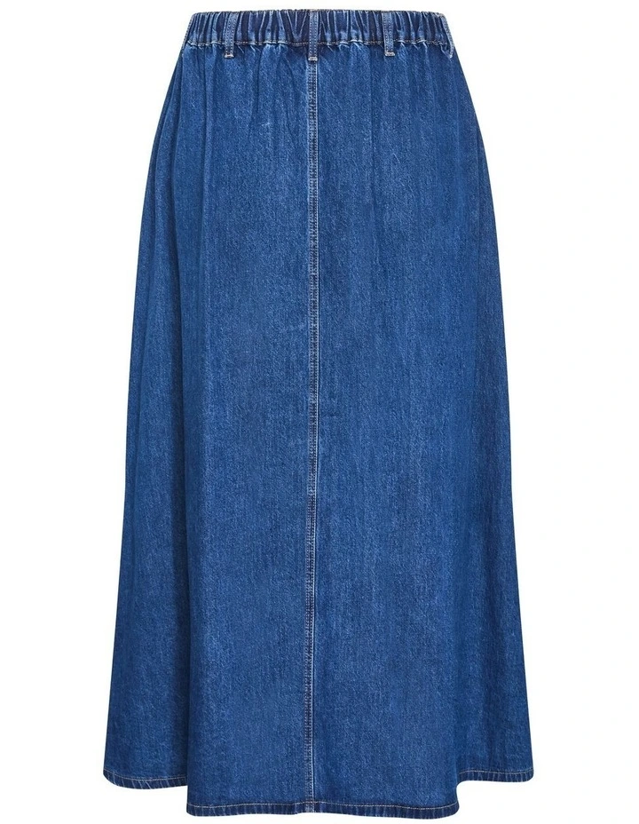 Karina Skirt in Denim image 6