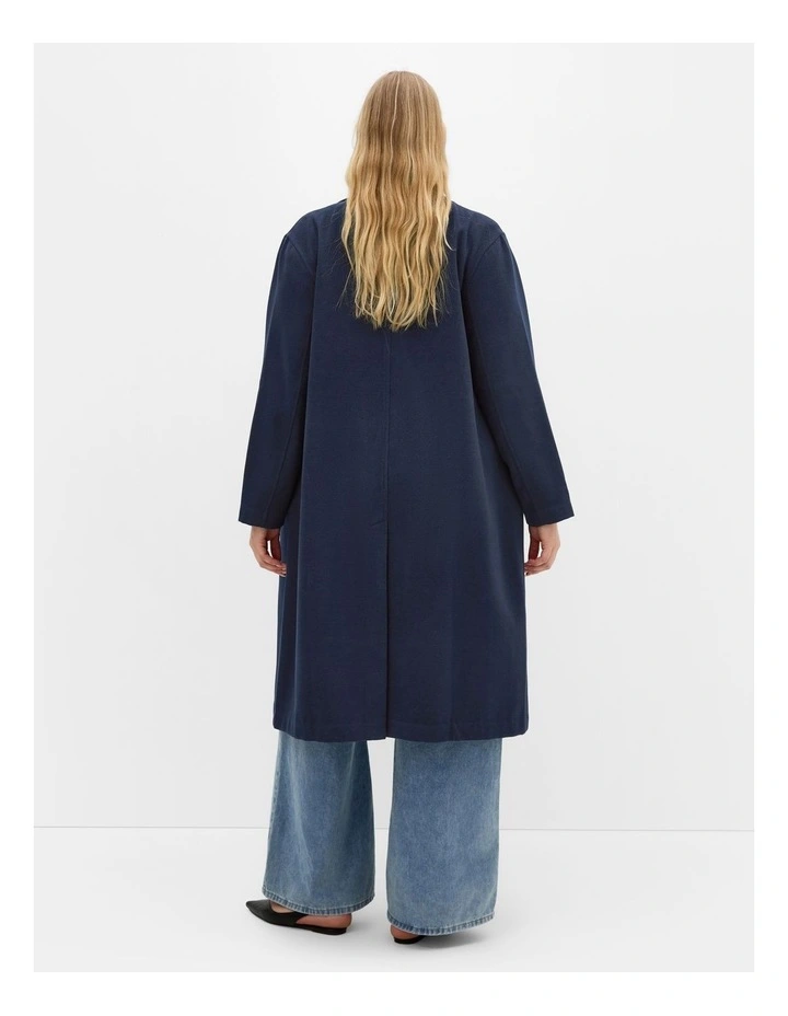 Anita Melton Coat in Navy image 2