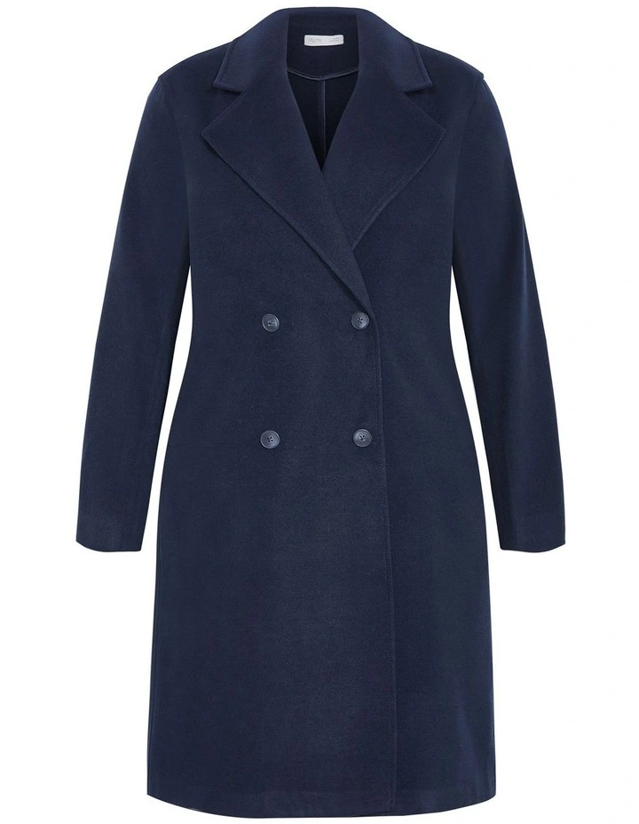Anita Melton Coat in Navy image 3
