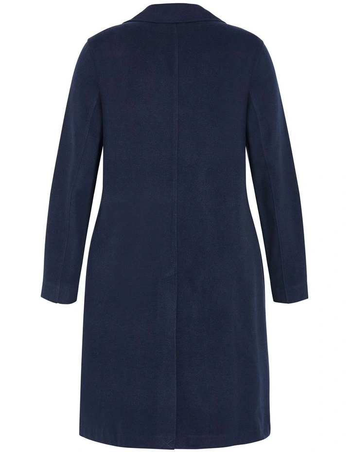 Anita Melton Coat in Navy image 4