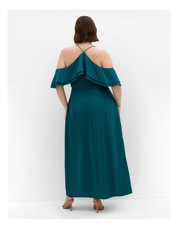 Miss Jessica Maxi Dress in Emerald image 2