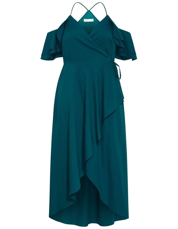 Miss Jessica Maxi Dress in Emerald image 3
