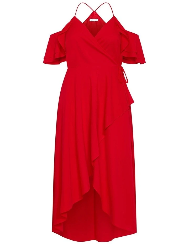 Miss Jessica Maxi Dress in Scarlet image 3