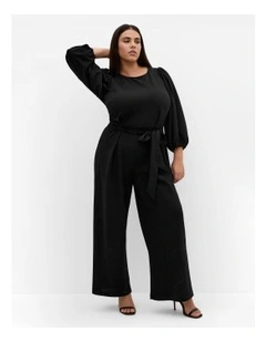 Tahlia Wide Leg Jumpsuit in Black