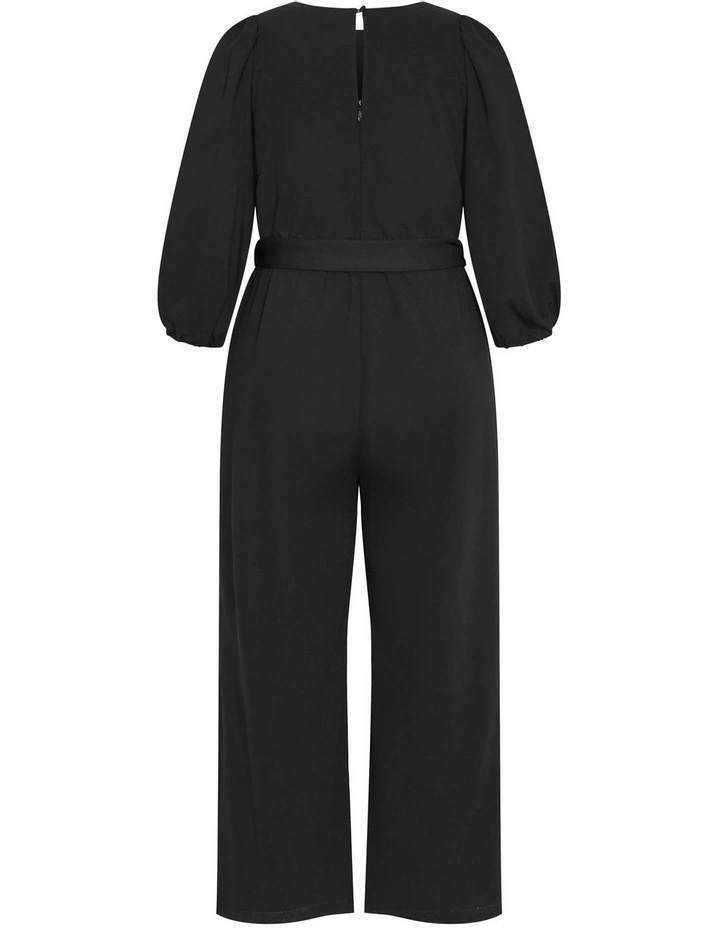 Tahlia Wide Leg Jumpsuit in Black image 5