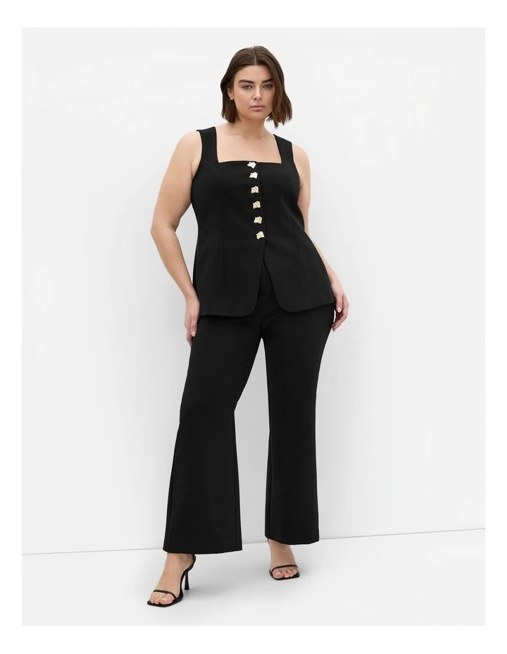 Alexi Vest in Black image 1