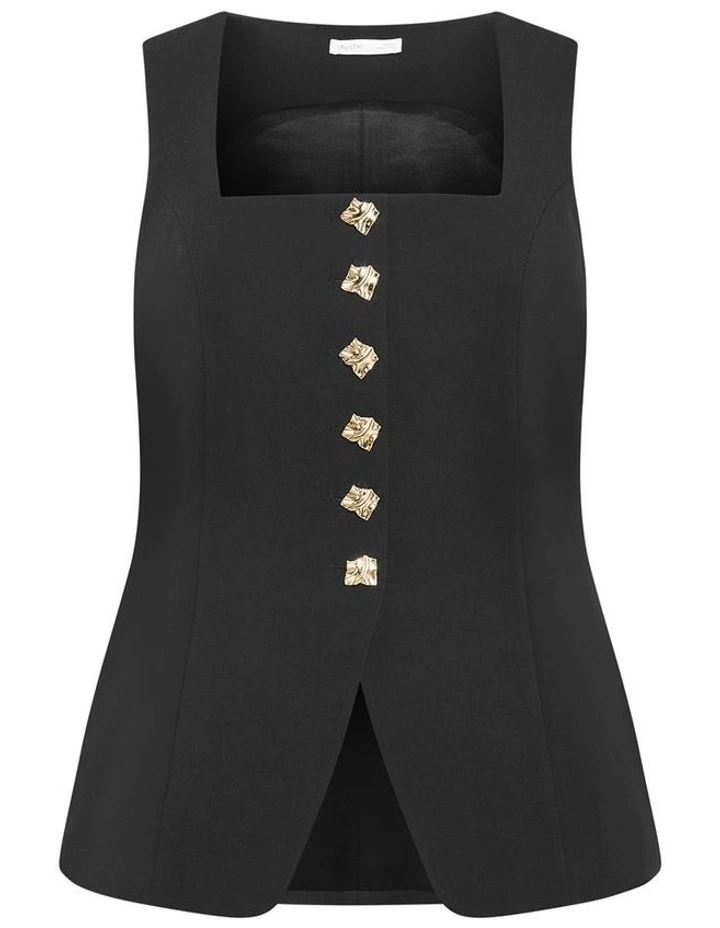 Alexi Vest in Black image 3