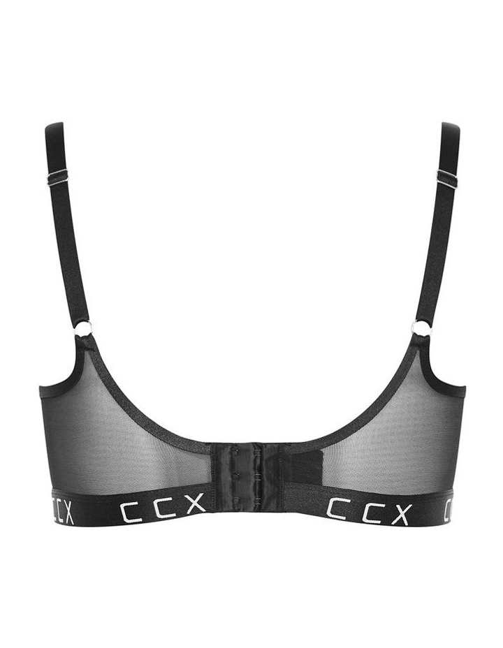 Signature Underwire Bra in Black image 4