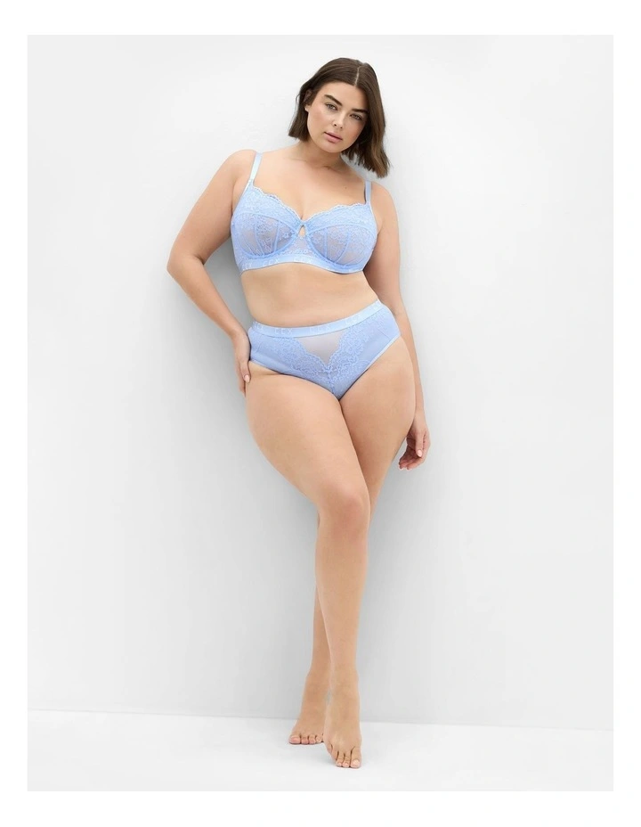 Signature Underwire Bra in Angel Blue image 1