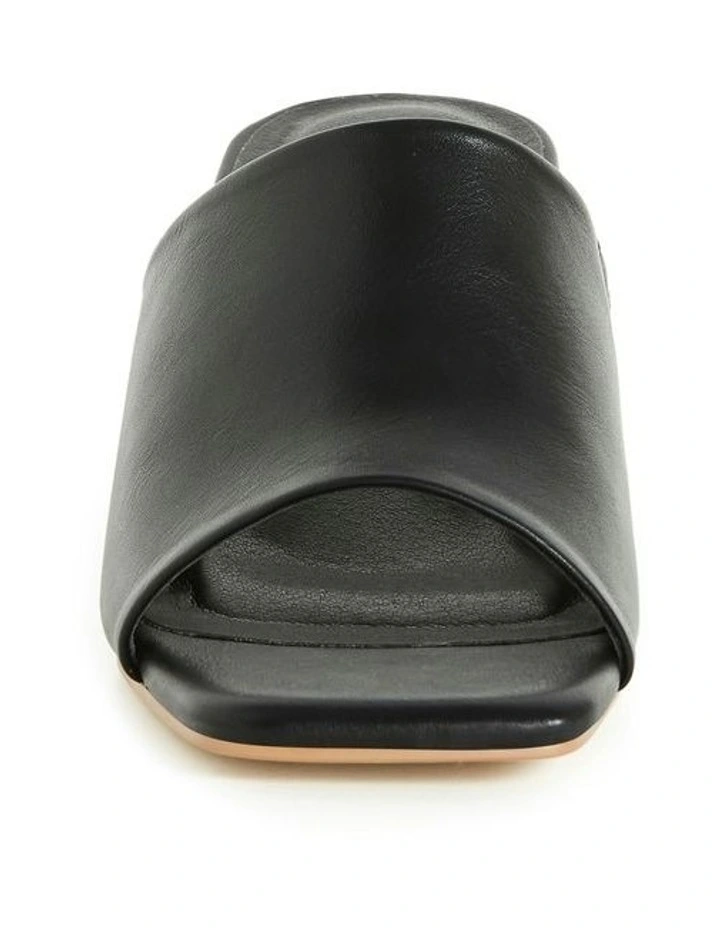 Wide Fit Hazel Heel in Black image 4