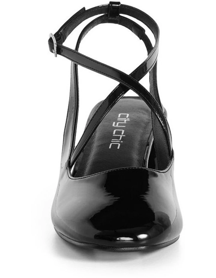 Wide Fit Luna Heel in Black image 5