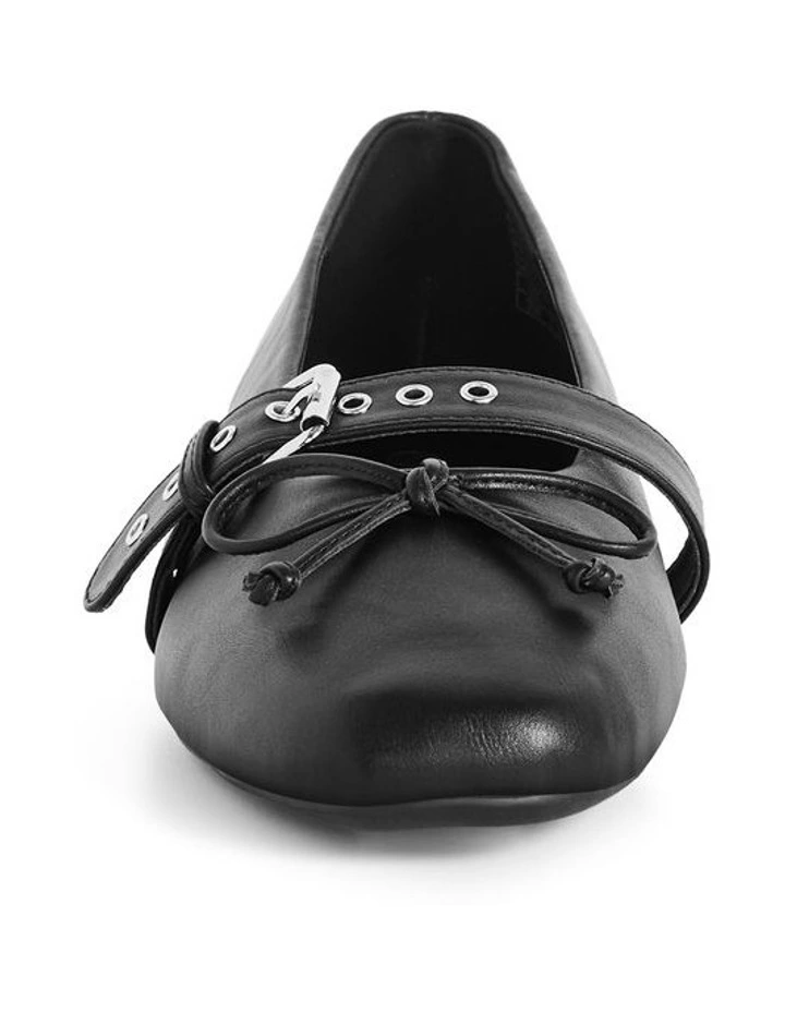 Wide Fit Leia Ballet Flat in Black image 4