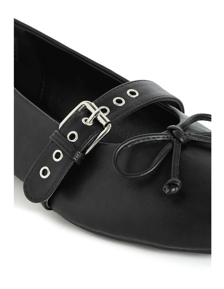 Wide Fit Leia Ballet Flat in Black image 6