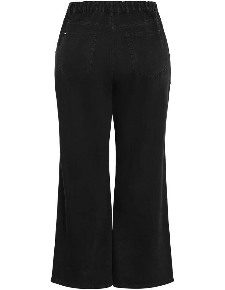 Harley Fit Rivet Straight Leg Jeans in Black image 4