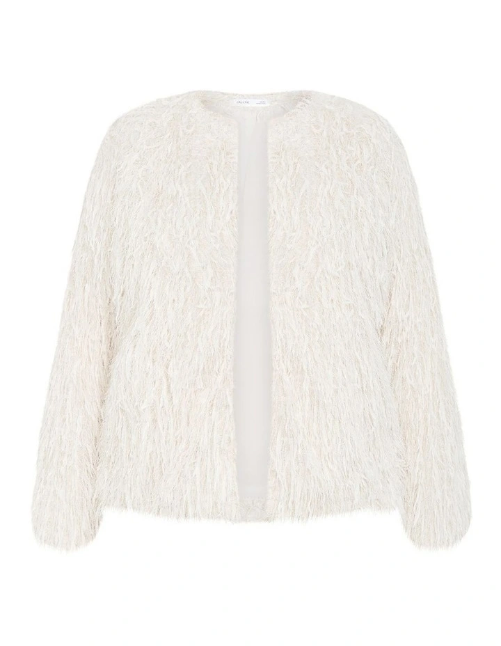 Sparkle Queen Jacket in Cream image 5