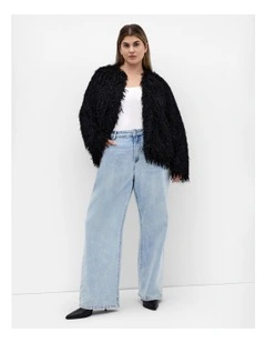 Sparkle Queen Jacket in Black