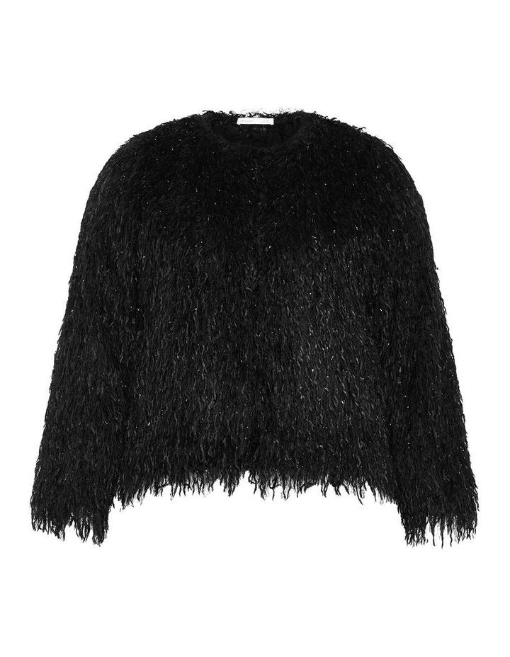 Sparkle Queen Jacket in Black image 3