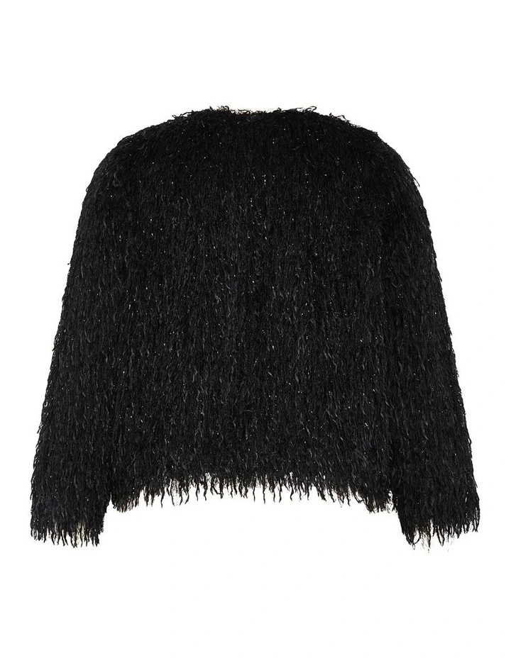 Sparkle Queen Jacket in Black image 4
