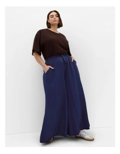 Elly Full Length Pant in Navy