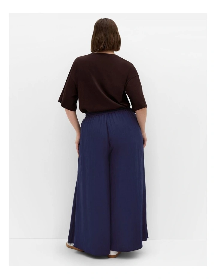 Elly Full Length Pant in Navy image 2