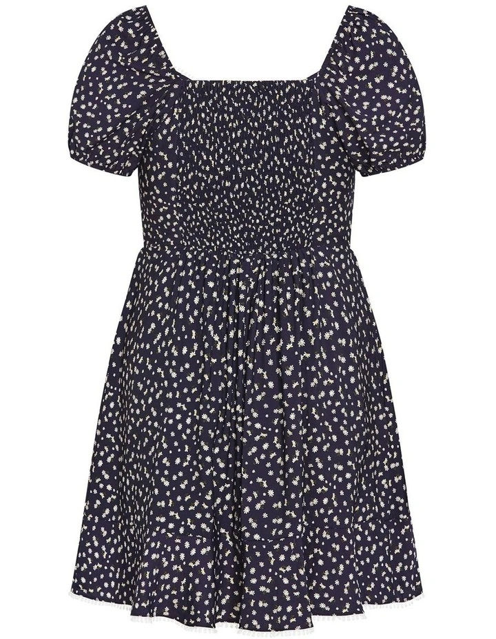Sky Kiss Mini Dress in Navy image 4