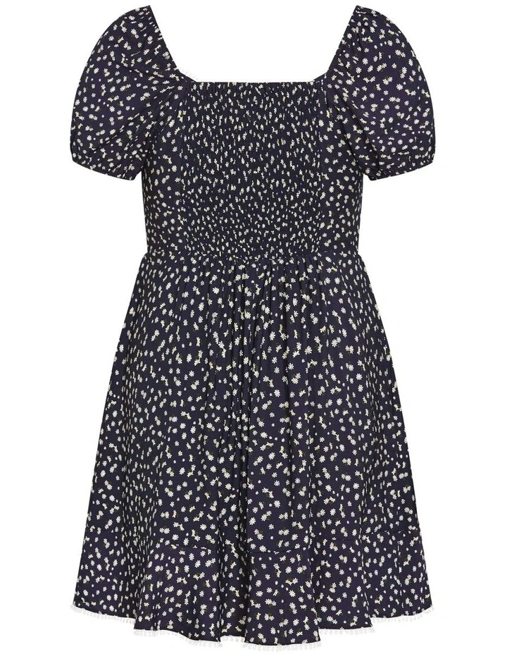 Sky Kiss Mini Dress in Navy image 6