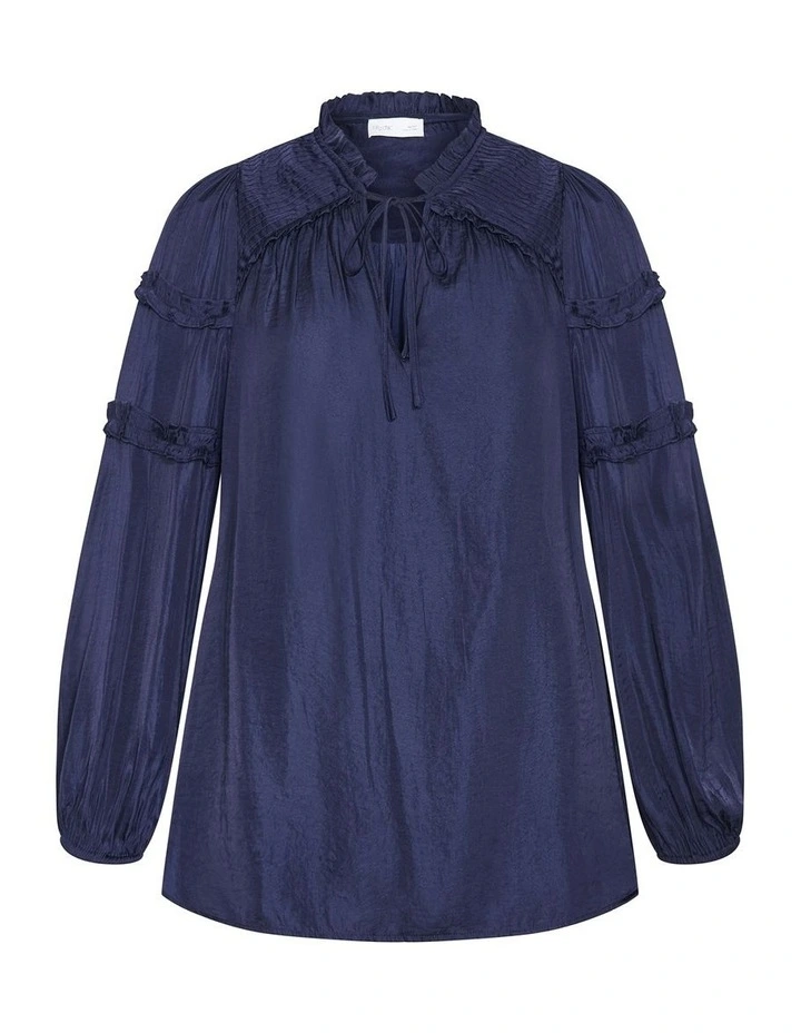 Drama Queen Shirt in Navy image 3