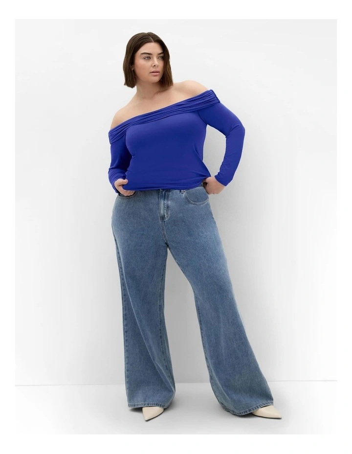 Jojo Knit Top in Cobalt image 1
