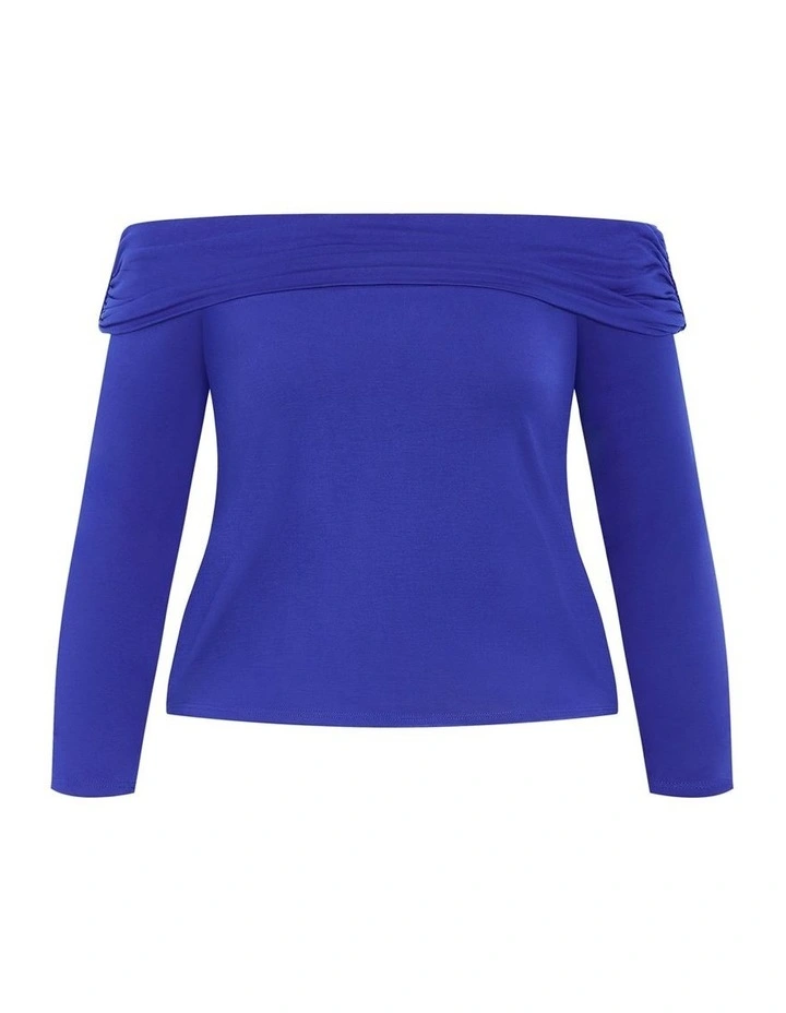 Jojo Knit Top in Cobalt image 3