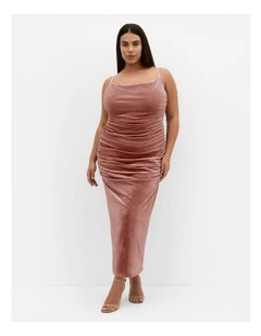 Athera Dress in Dusty Rose