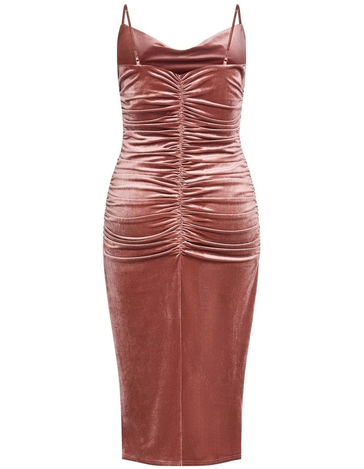 Athera Dress in Dusty Rose image 4