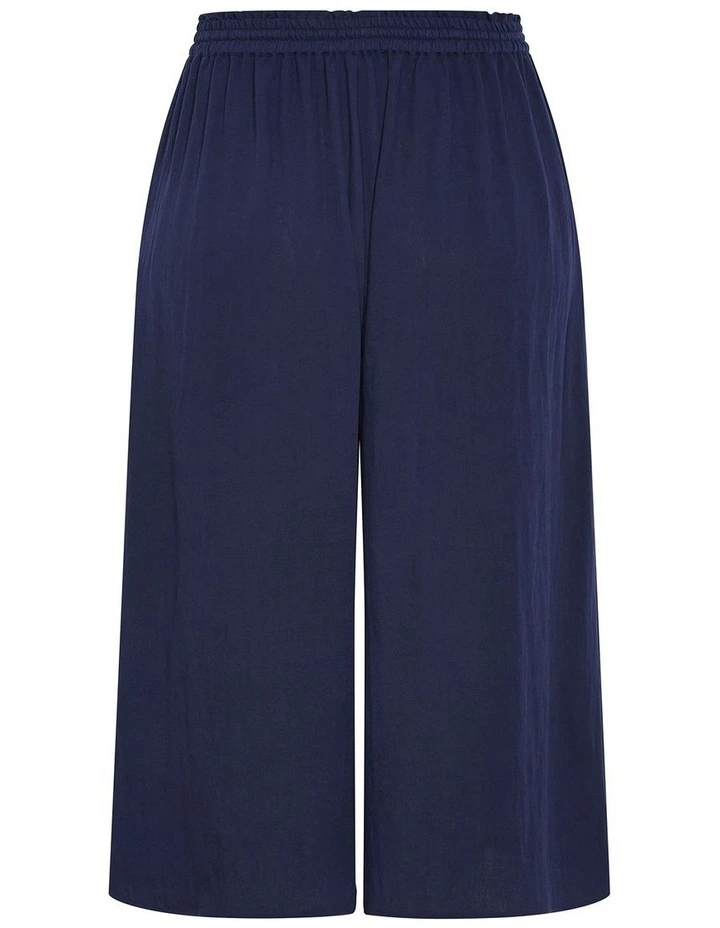 Elly Crop Pant in Navy image 4