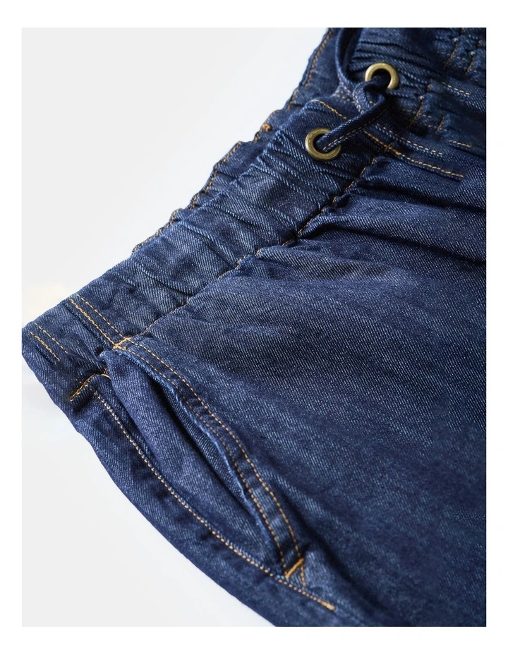 Tia Denim Pant in Blue image 6