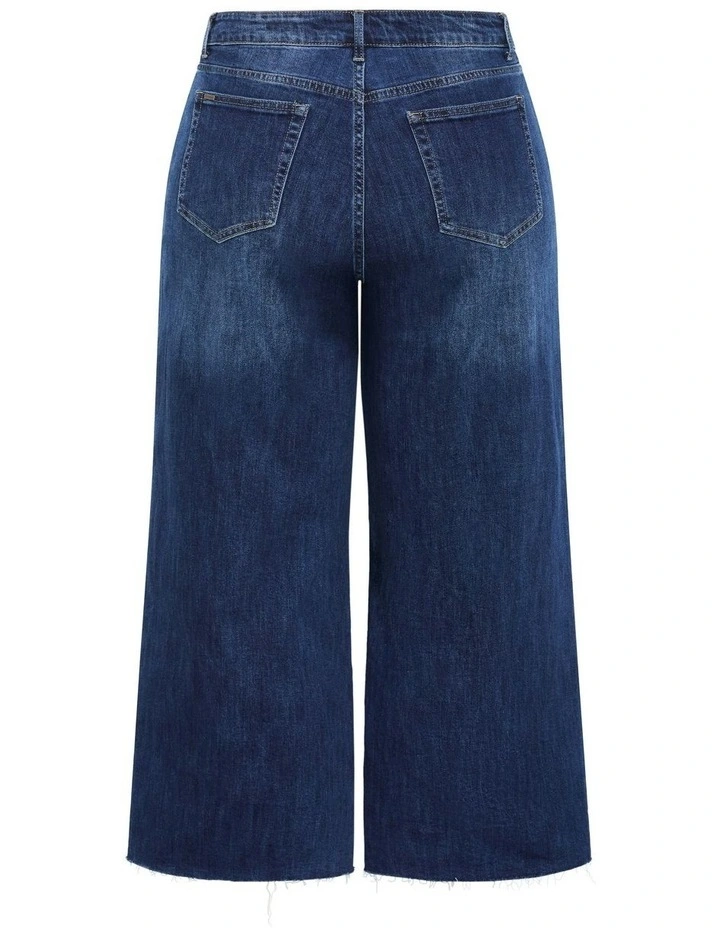 Harley Fit Jayla Wide Leg Jean in Blue image 5
