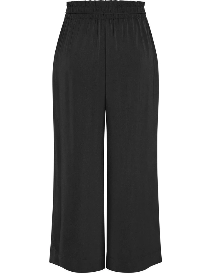 Shania Wide Leg Pant in Black image 4