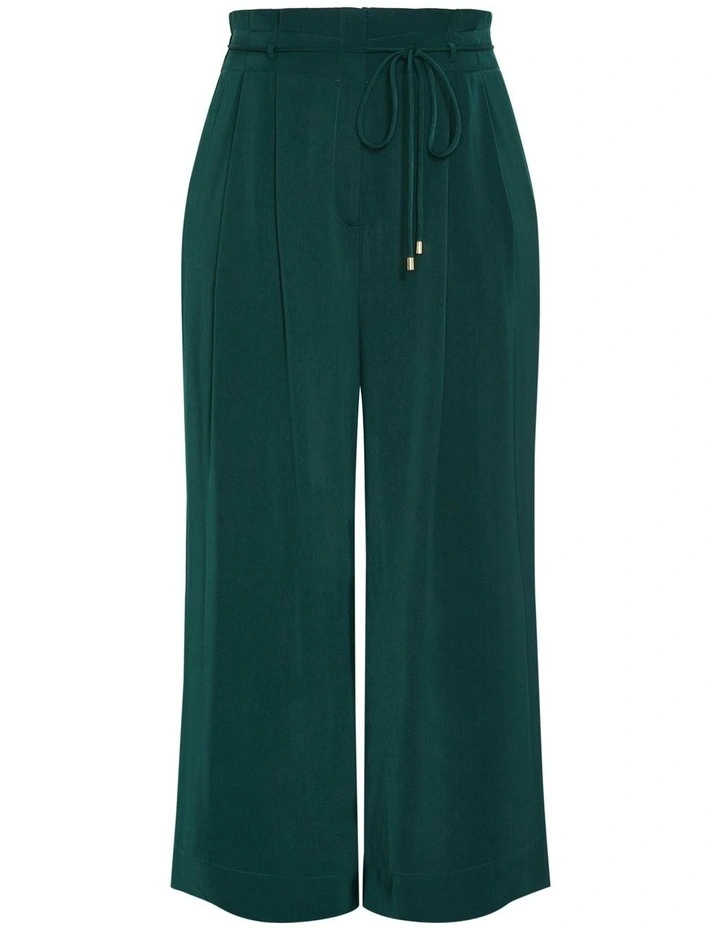 Shania Wide Leg Pant in Forest image 5