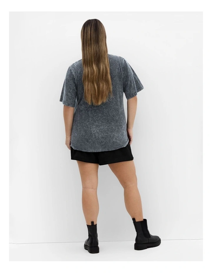 Ryan Arizona Print Tee in Grey Wash image 2