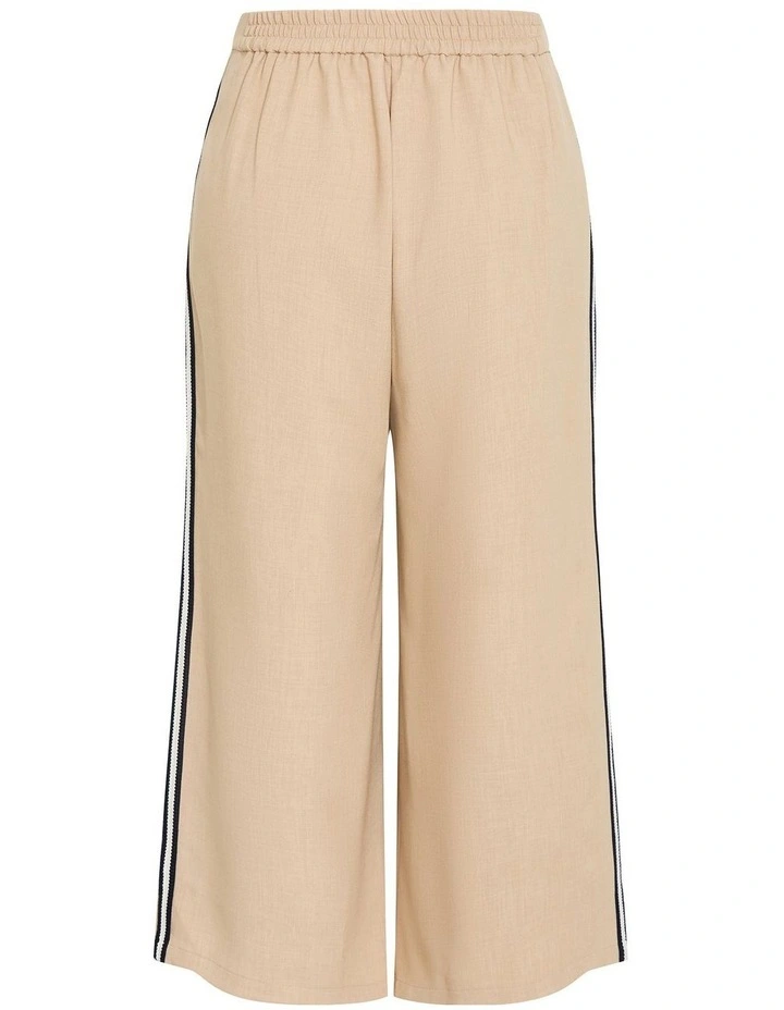 Side Stripe Pant in Taupe image 4