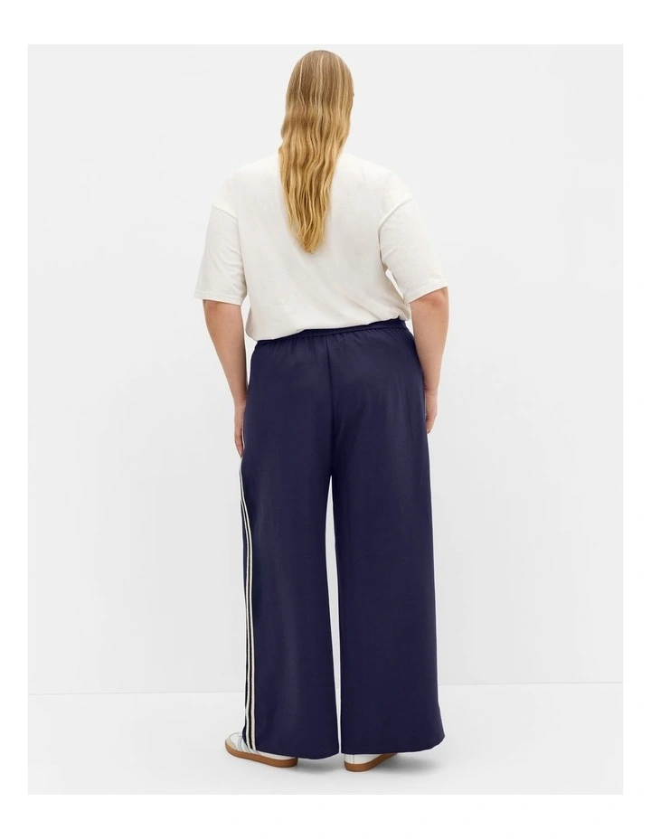 Side Stripe Pant in Navy image 2