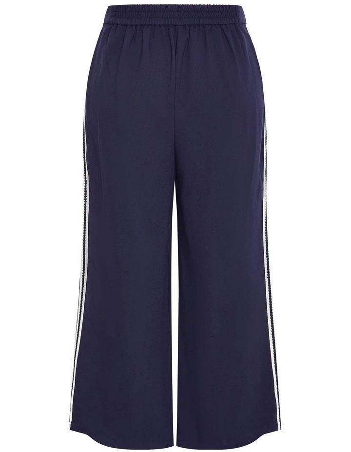 Side Stripe Pant in Navy image 4