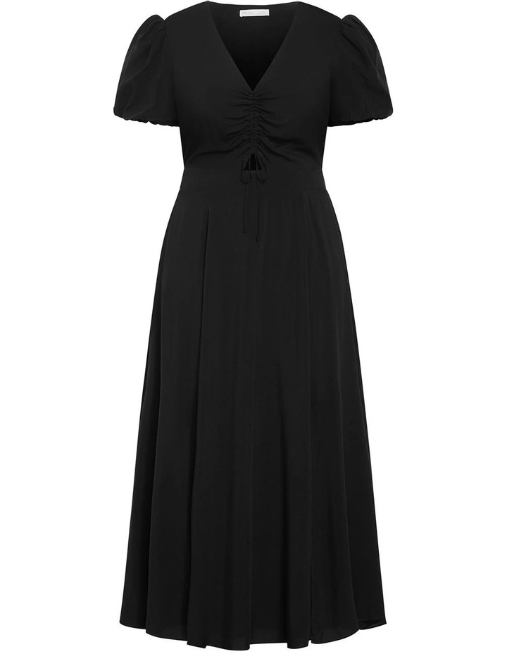 Aliya Maxi Dress in Black image 3