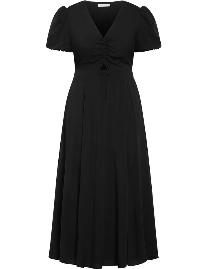 Aliya Maxi Dress in Black image 5