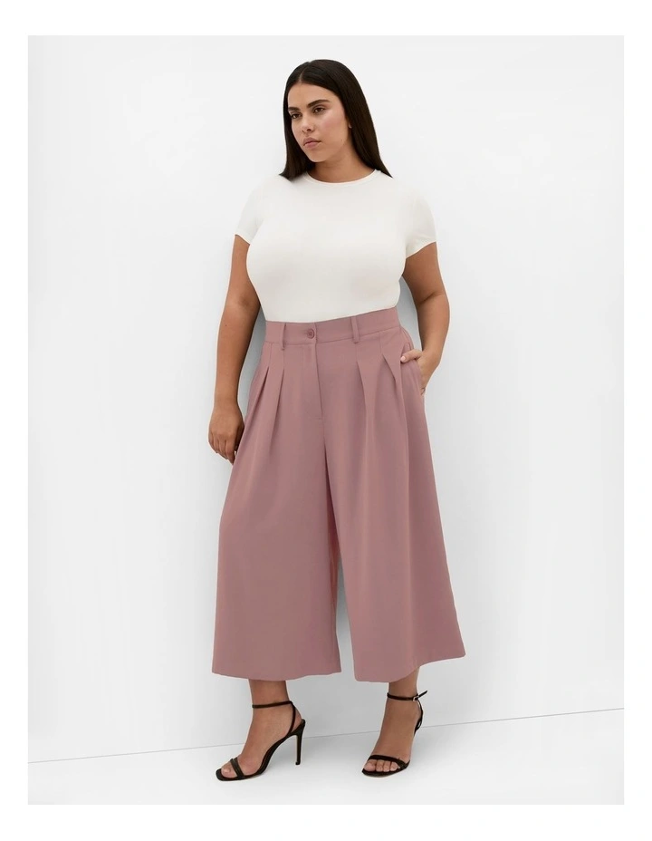 Abbie Crop Pant in Cinnamon image 1