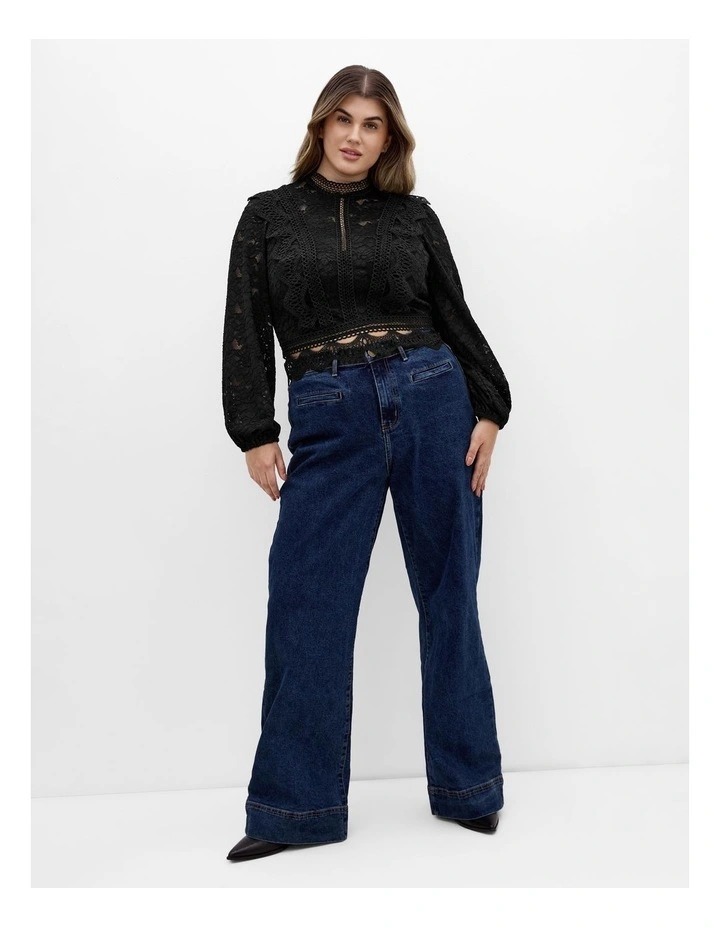 Lucielle Top in Black image 1
