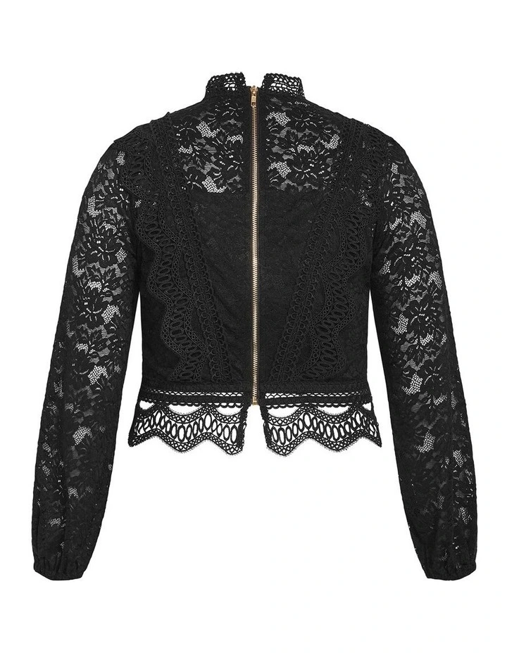 Lucielle Top in Black image 4