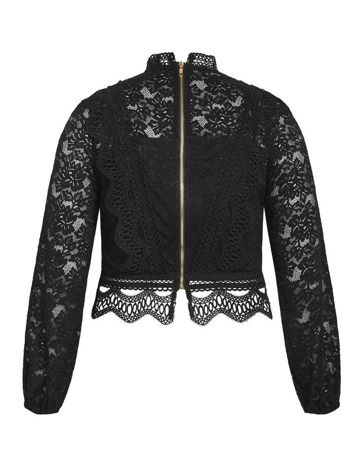 Lucielle Top in Black image 5