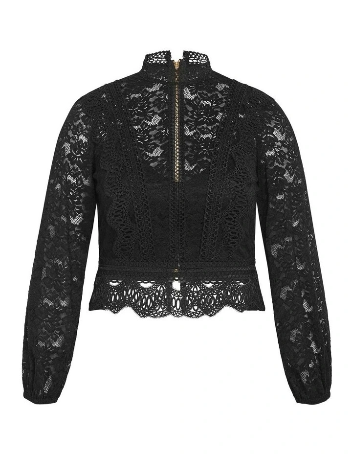 Lucielle Top in Black image 6